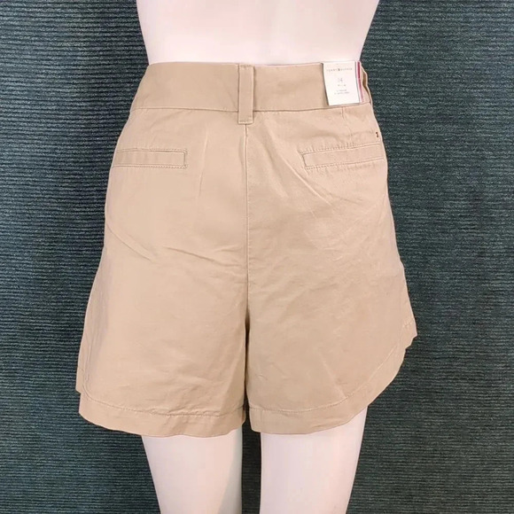 For Kitty Rescue! Tommy Hilfiger Women's Khaki Shorts Plus Size 14 - Picture 4 of 8